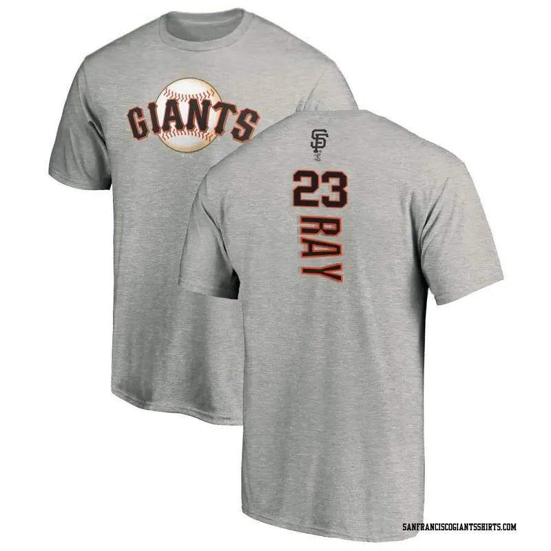 Men's San Francisco Giants ＃23 Robbie Ray Ash Backer T-Shirt