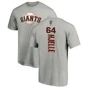 Men's San Francisco Giants ＃64 Sean Hjelle Ash Backer T-Shirt