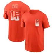 Youth San Francisco Giants ＃15 Mike Ivie Orange City Connect Name & Number T-Shirt